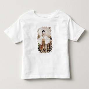 Camiseta De Bebé Retrato de Gaspar Deburau como Pierrot, c.1815