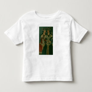 Camiseta De Bebé Retrato de gemelos
