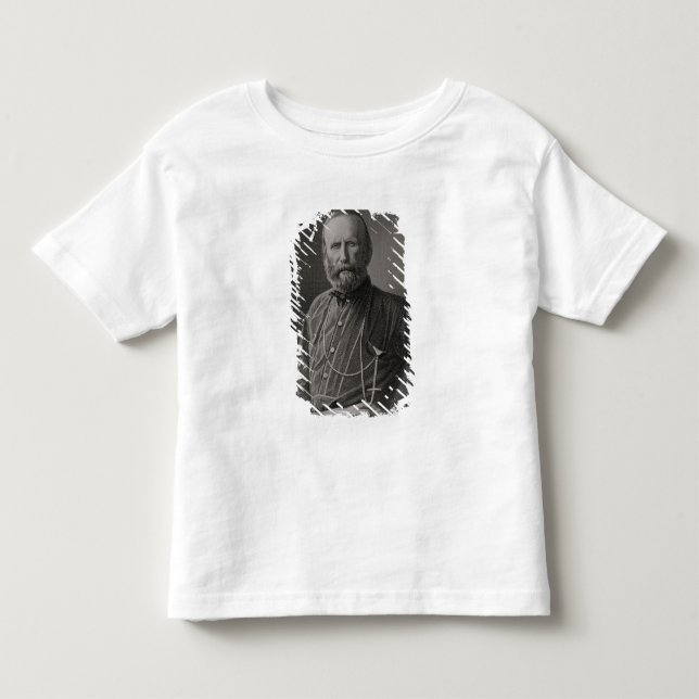 Camiseta De Bebé Retrato de Giuseppe Garibaldi (Anverso)