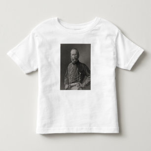 Camiseta De Bebé Retrato de Giuseppe Garibaldi
