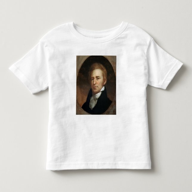 Camiseta De Bebé Retrato de Guillermo Clark, c.1807 (Anverso)