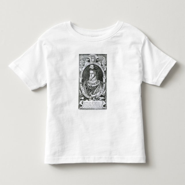 Camiseta De Bebé Retrato de Henry Stewart (Anverso)