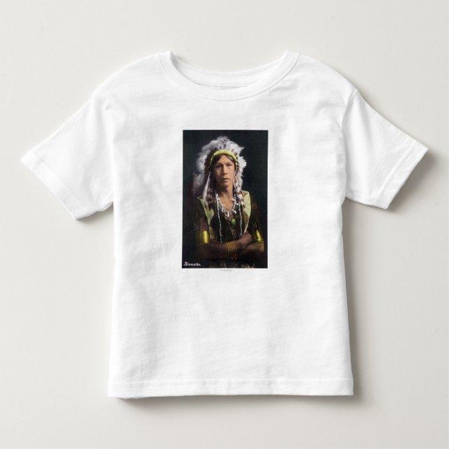 Camiseta De Bebé Retrato de Hiawatha (Anverso)
