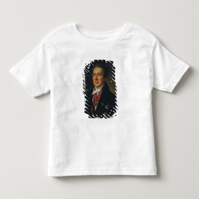 Camiseta De Bebé Retrato de Ivan Dmitriev, 1835 (Anverso)