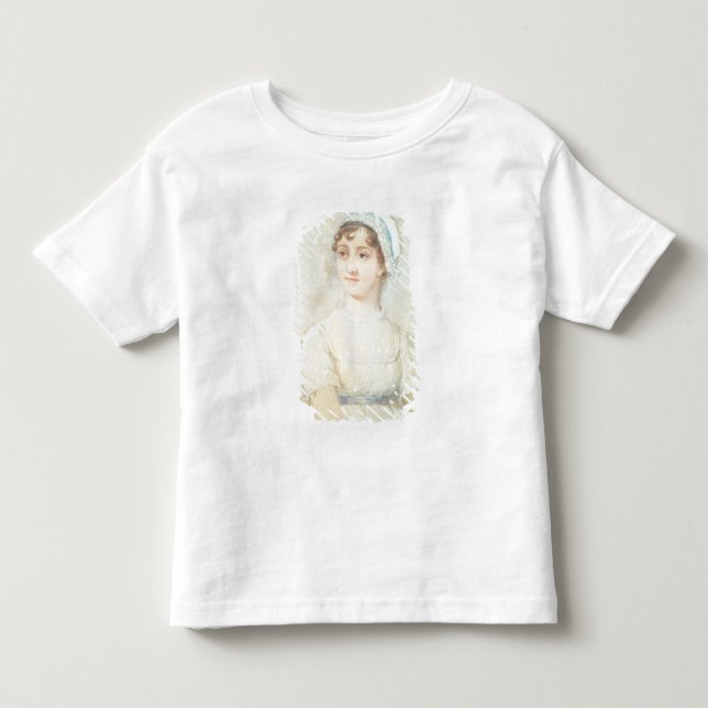Camiseta De Bebé Retrato de Jane Austen (Anverso)
