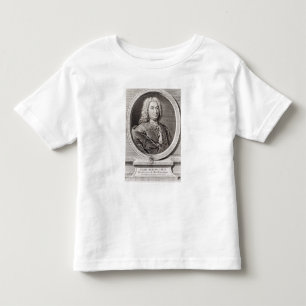 Camiseta De Bebé Retrato de Jean Bernoulli grabado cerca