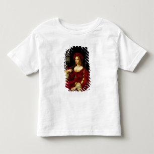 Camiseta De Bebé Retrato de Jeanne de la esposa de Aragón