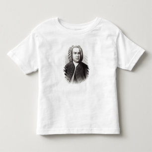 Camiseta De Bebé Retrato de Johann Sebastian Bach