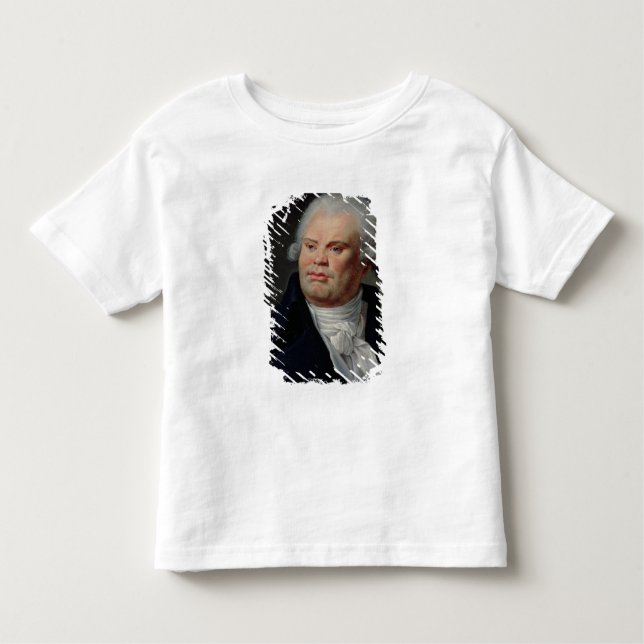 Camiseta De Bebé Retrato de Jorte Danton (Anverso)