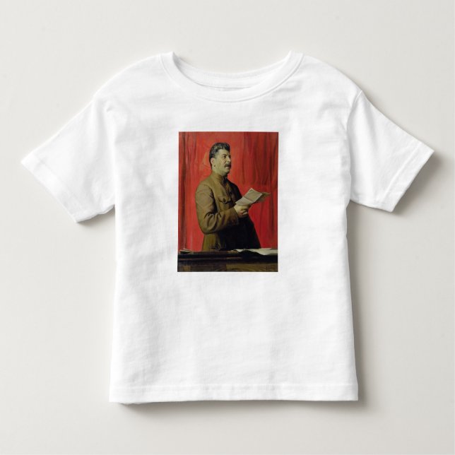 Camiseta De Bebé Retrato de Josif Stalin, 1933 (Anverso)