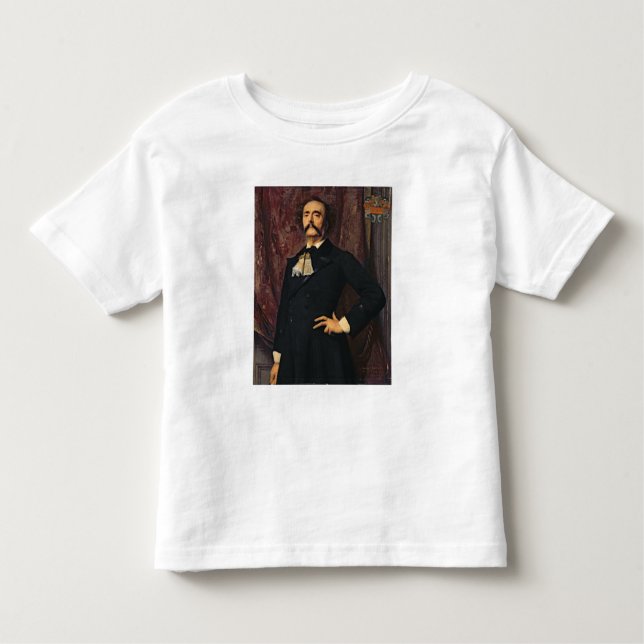 Camiseta De Bebé Retrato de Jules Barbey d'Aurevilly 1881 (Anverso)