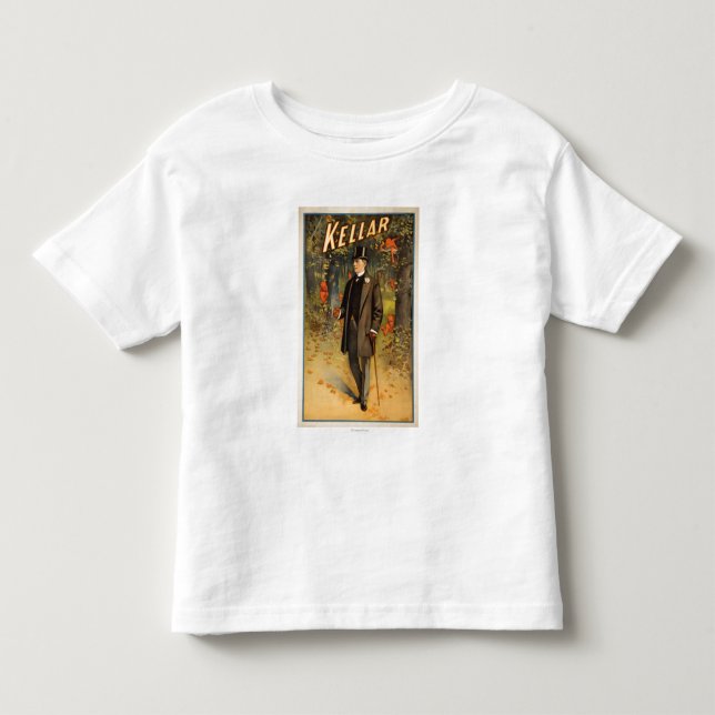 Camiseta De Bebé Retrato de Kellar con el poster promocional de los (Anverso)