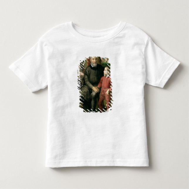 Camiseta De Bebé Retrato de la familia del artista, Minerva (Anverso)
