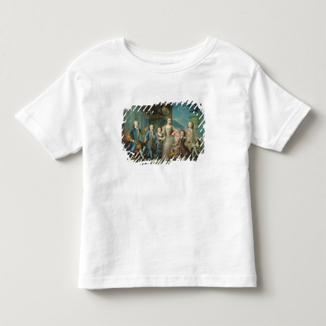 Camiseta De Bebé Retrato de la familia del duque de Valentinois (Anverso)