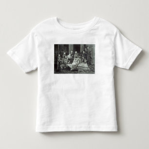 Camiseta De Bebé Retrato de la familia del emperador Alejandro II