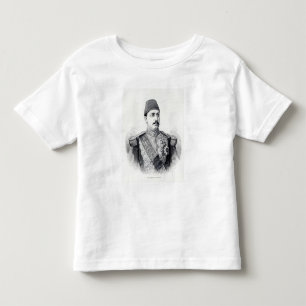 Camiseta De Bebé Retrato de la garra khedive