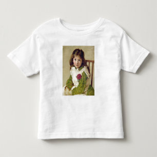 Camiseta De Bebé Retrato de la hija del artista (aceite en lona)