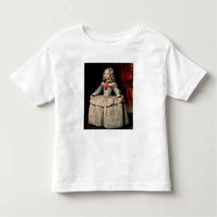 Camiseta De Bebé Retrato de la infanta Margarita envejecida cinco