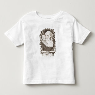 Camiseta De Bebé Retrato de la tarjeta del día de San Valentín