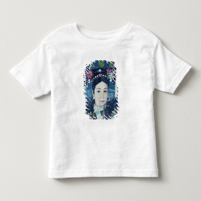 Camiseta De Bebé Retrato de la viuda de emperatriz Cixi (Anverso)