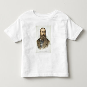 Camiseta De Bebé Retrato de Leopold II (1835-1909), rey de Belgiu