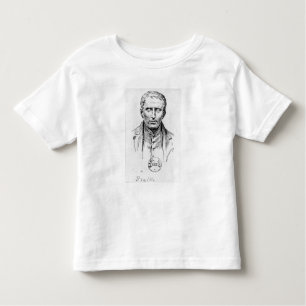 Camiseta De Bebé Retrato de Louis Braille