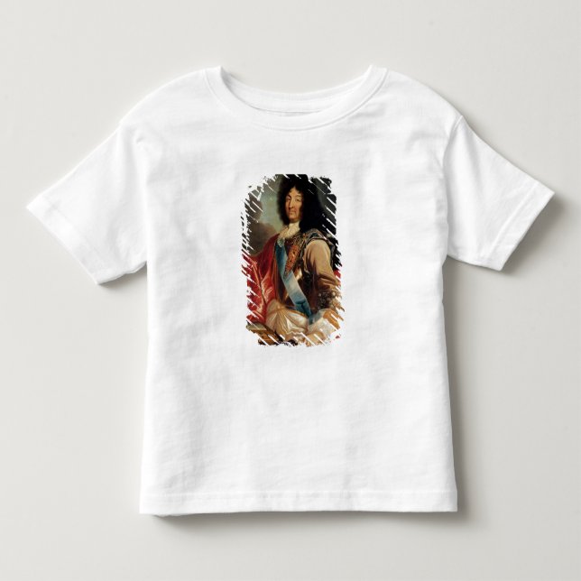Camiseta De Bebé Retrato de Louis XIV 2 (Anverso)