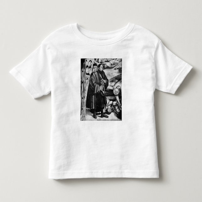 Camiseta De Bebé Retrato de Luca Signorelli y de Fra Angelico (Anverso)