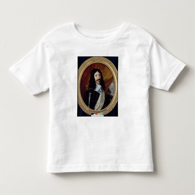 Camiseta De Bebé Retrato de Luis XIII después de 1610 (Anverso)