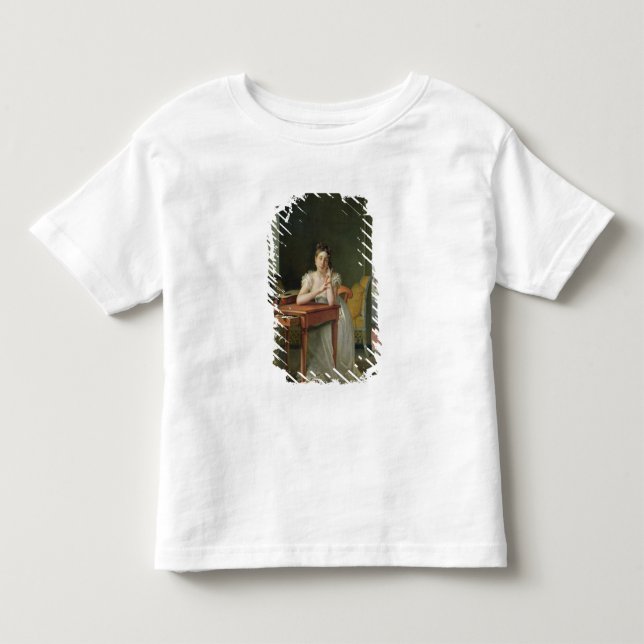 Camiseta De Bebé Retrato de Marceline Desborder-Valmore (Anverso)