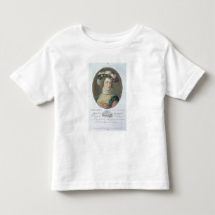 Camiseta De Bebé Retrato de Marguerite de Valois (1492-1549), 1787