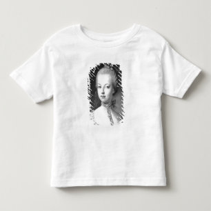 Camiseta De Bebé Retrato de Marie-Antonieta de Habsburgo