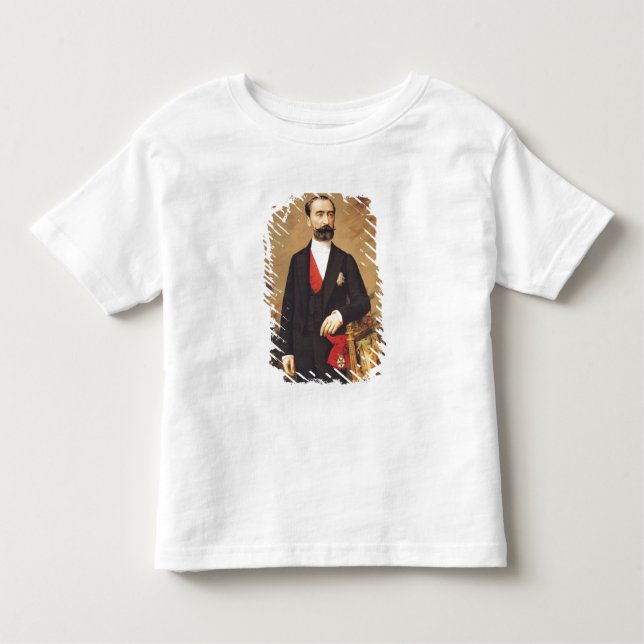 Camiseta De Bebé Retrato de Marie Francois Sadi Carnot 1887 (Anverso)