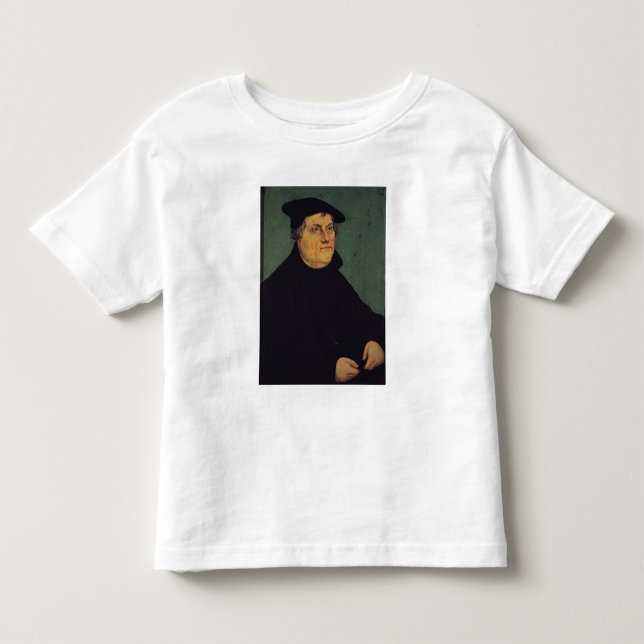Camiseta De Bebé Retrato de Martin Luther 1543 (Anverso)