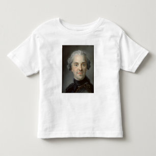 Camiseta De Bebé Retrato de Mauricio, Comte de Saxe 1747