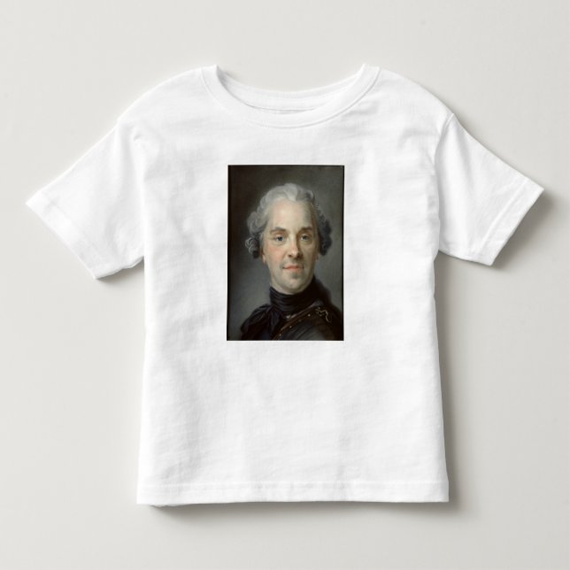 Camiseta De Bebé Retrato de Mauricio, Comte de Saxe 1747 (Anverso)