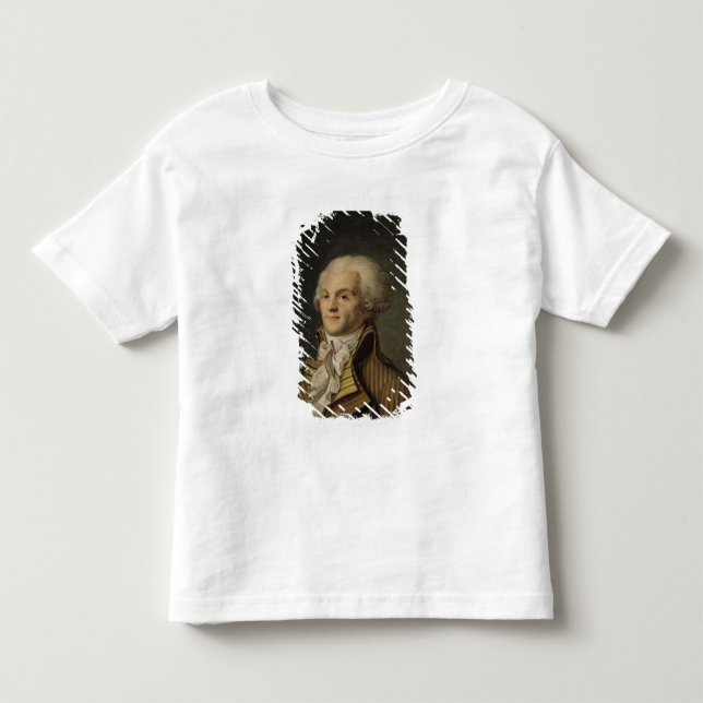 Camiseta De Bebé Retrato de Maximiliano de Robespierre (Anverso)