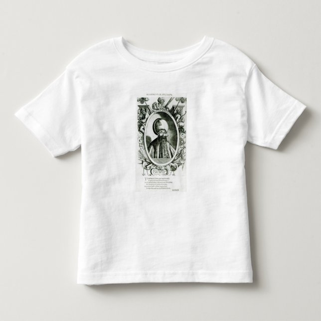 Camiseta De Bebé Retrato de Mehmet III (Anverso)