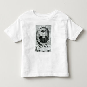 Camiseta De Bebé Retrato de Miguel de Nostredame