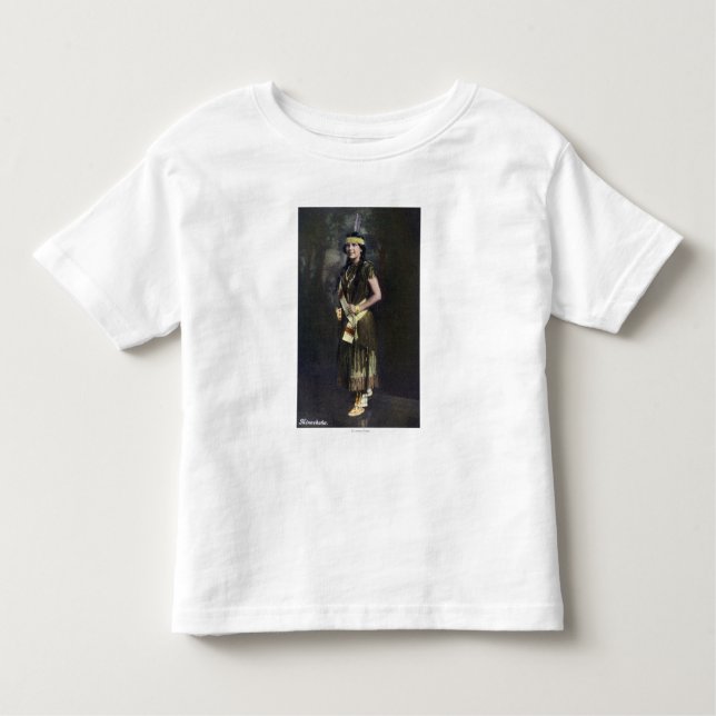 Camiseta De Bebé Retrato de Minnehaha (Anverso)