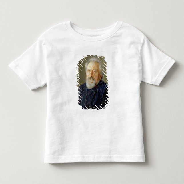 Camiseta De Bebé Retrato de Nikolay Leskov (Anverso)