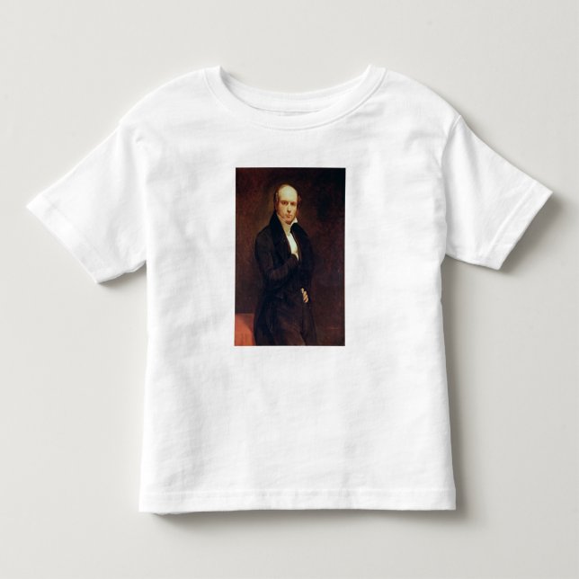 Camiseta De Bebé Retrato de Odilon Barrot (Anverso)
