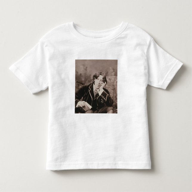 Camiseta De Bebé Retrato de Oscar Wilde (1854-1900), 1882 (pho de (Anverso)