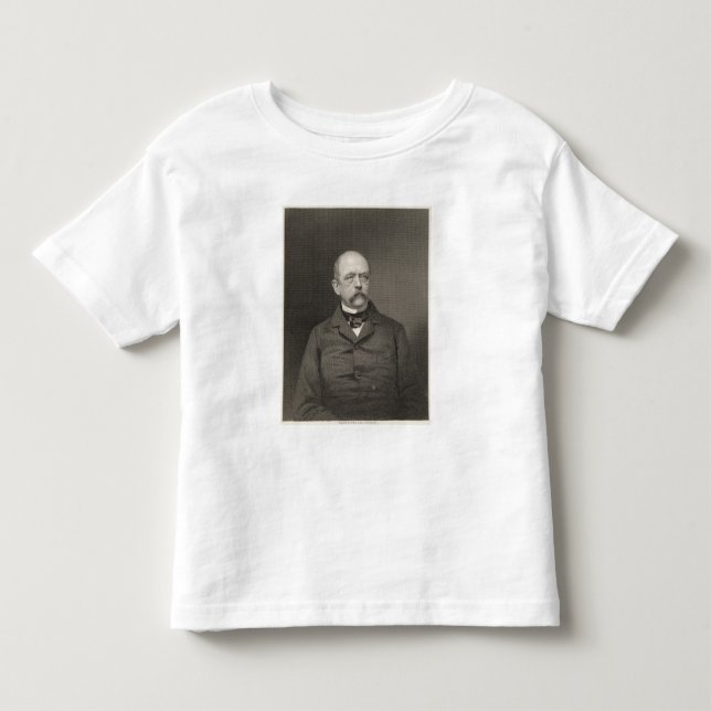 Camiseta De Bebé Retrato de Otto von Bismarck (Anverso)