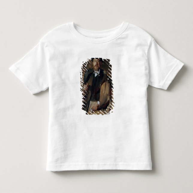 Camiseta De Bebé Retrato de PAL Szinyei Merse (Anverso)