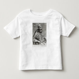 Camiseta De Bebé Retrato de papa Pío IV, 1555