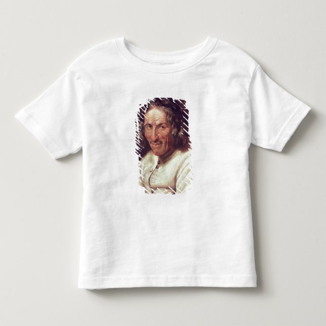 Camiseta De Bebé Retrato de Paul Scarron (Anverso)