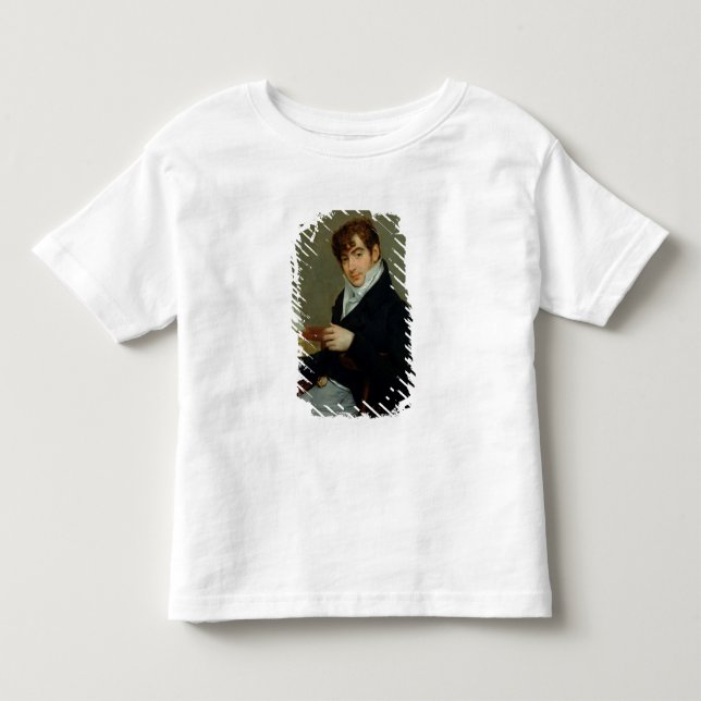 Camiseta De Bebé Retrato de Pedro Zimmermann 1808 (Anverso)