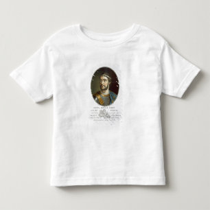 Camiseta De Bebé Retrato de Pepin, llamado "Le Bref", rey del