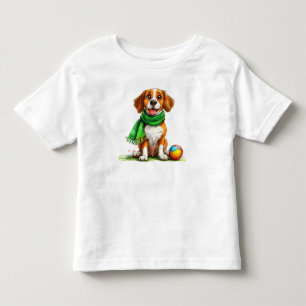 Camiseta De Bebé Retrato de perro lindo